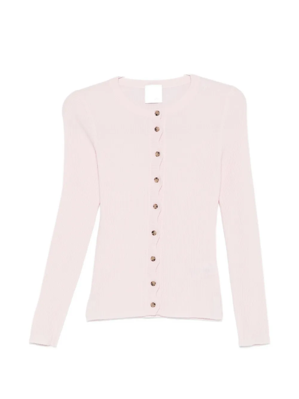 

Ребристый кардиган Allude, розовый