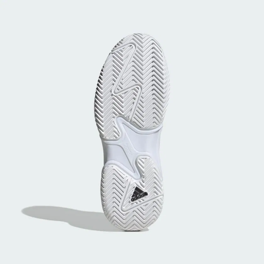 Кроссовки теннисные Adidas Barricade 13, White/Black/Grey — фото 4