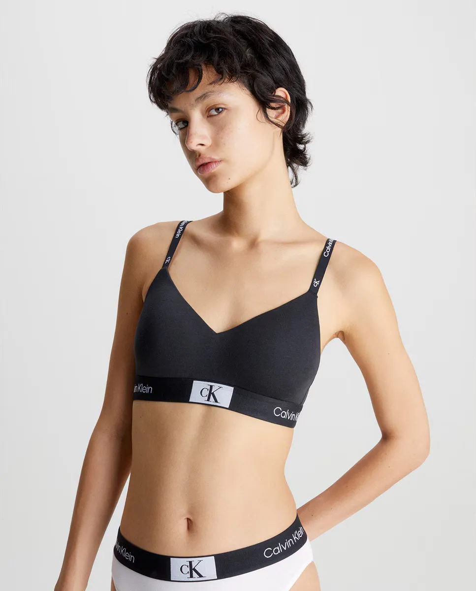 

Бралетт – хлопок 1996 г Calvin Klein, черный