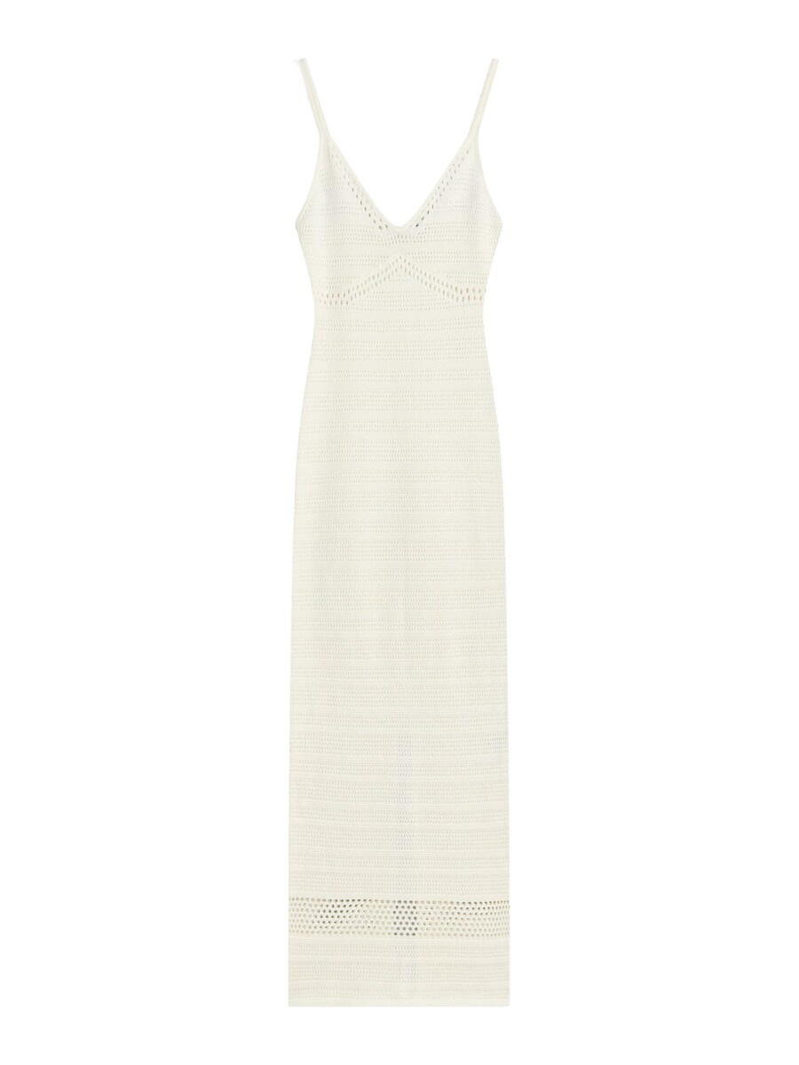 

Вязаное платье Bershka, White