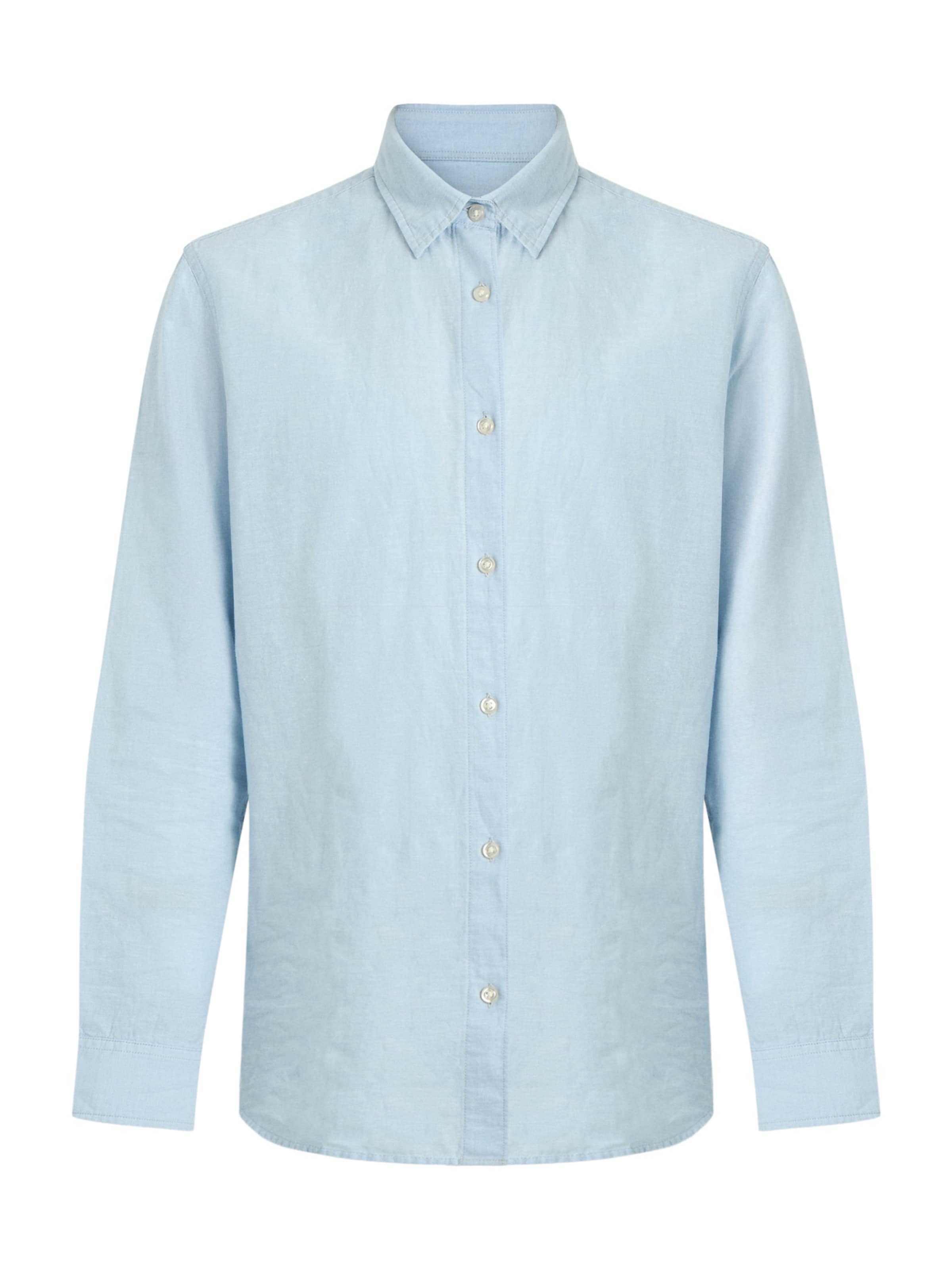 

JACK & JONES Рубашка на пуговицах 'JJEBreeze' светло-голубого цвета Regular fit