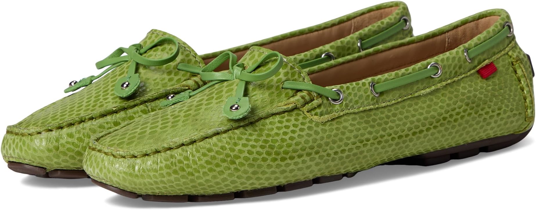 Лоферы Marc Joseph New York Cypress Hill, цвет Lime Snake