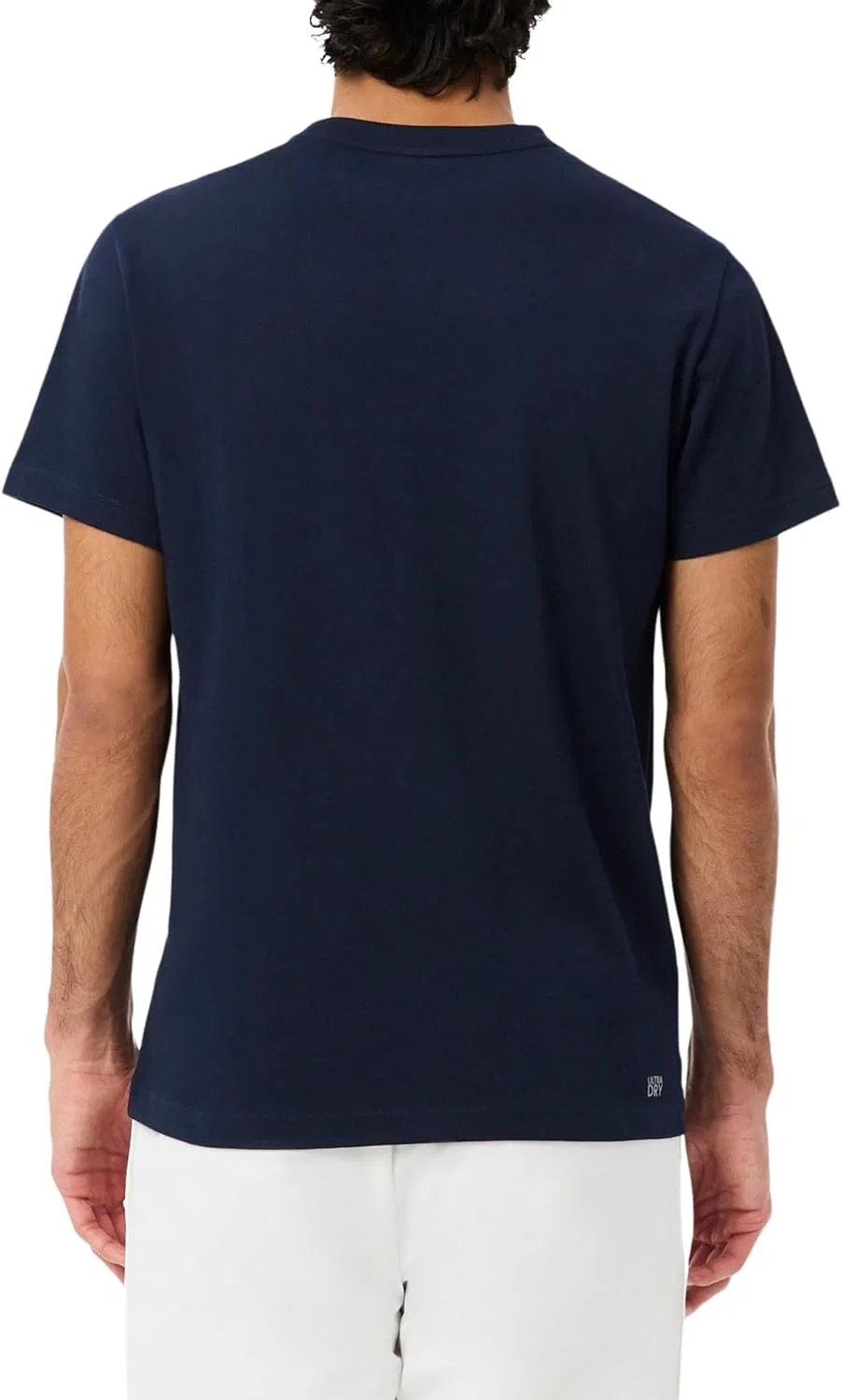 Футболка активная Lacoste Navy Blue/Blossom — фото 2