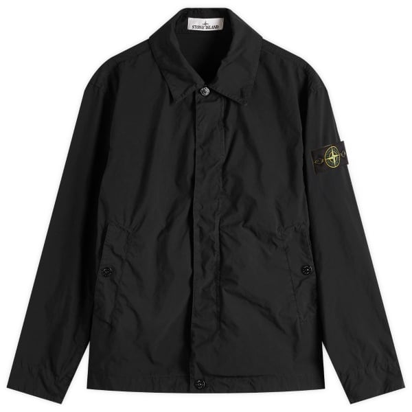 

Легкая, компактная на ощупь куртка из полиэстера Stone Island, черный