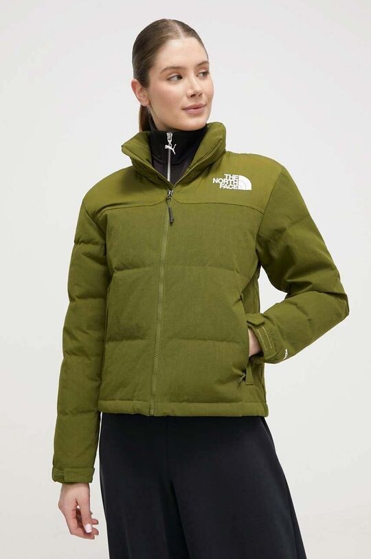 

Пуховик The North Face, зеленый