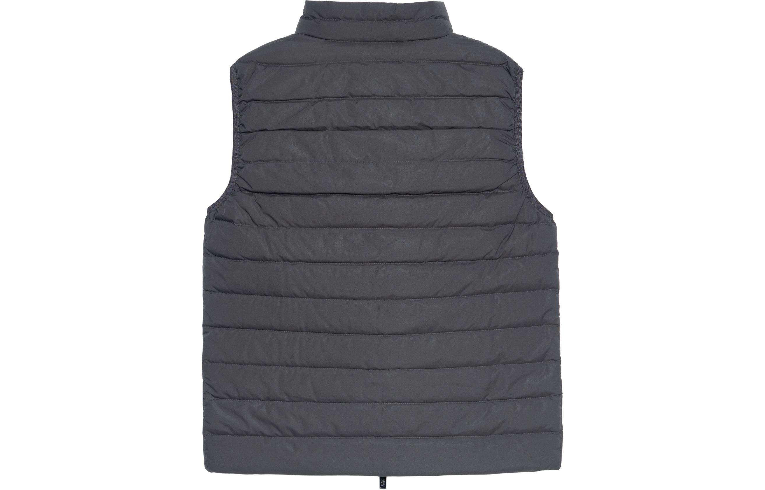 EMPORIO ARMANI Серая мужская жилетка, Iron Gray — фото 4