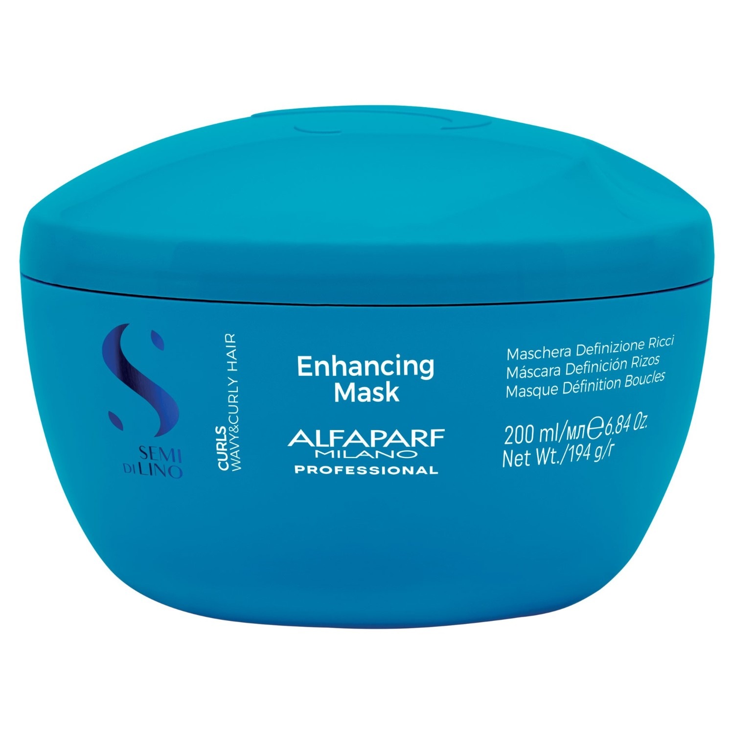 

Бальзам для волос semi di lino curls enhancing mask Alfaparf Milano, объем 200 мл