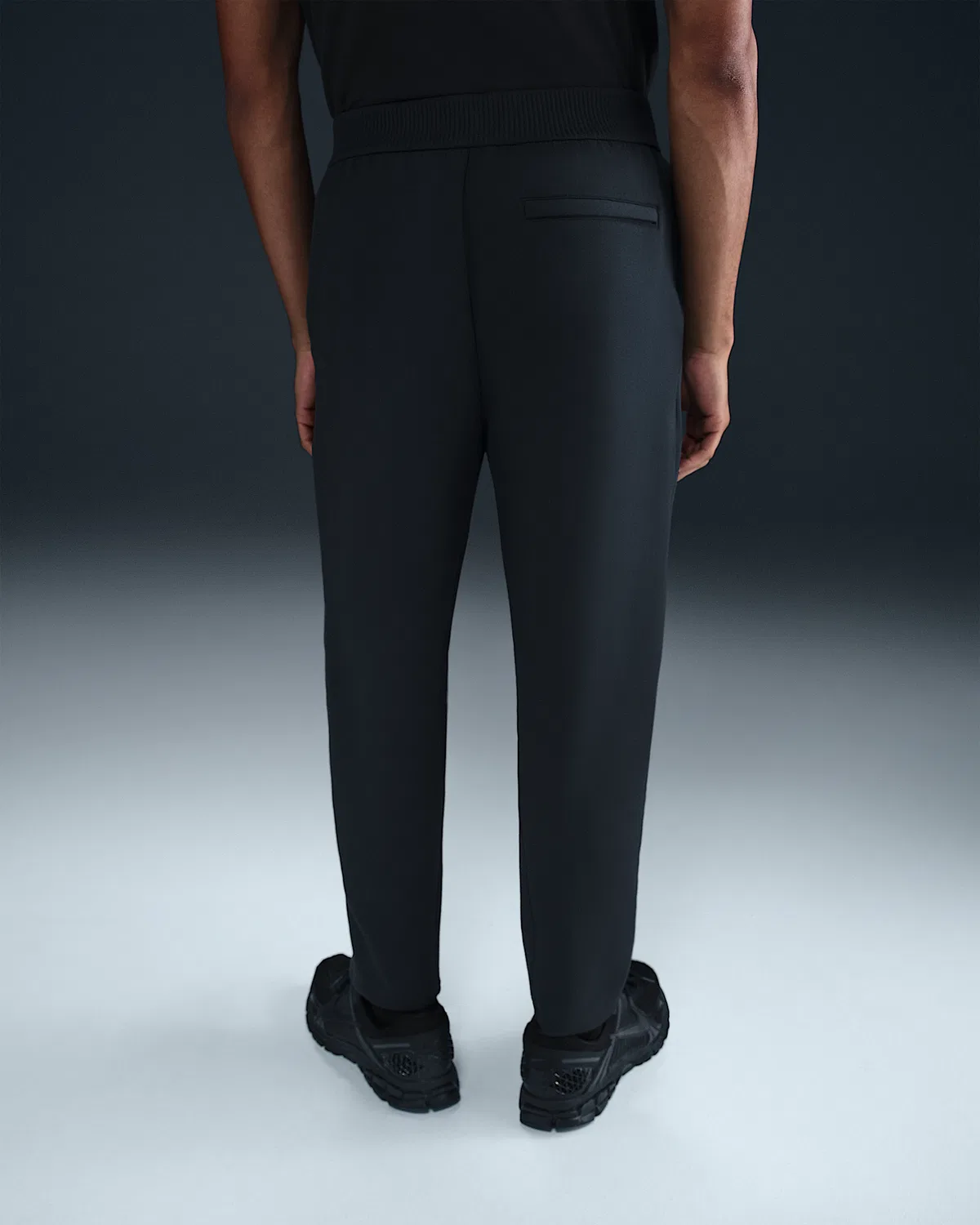 Мужские штаны Dri-FIT Nike 24.7 ImpossiblySoft, Black/Dark Smoke Grey — фото 3