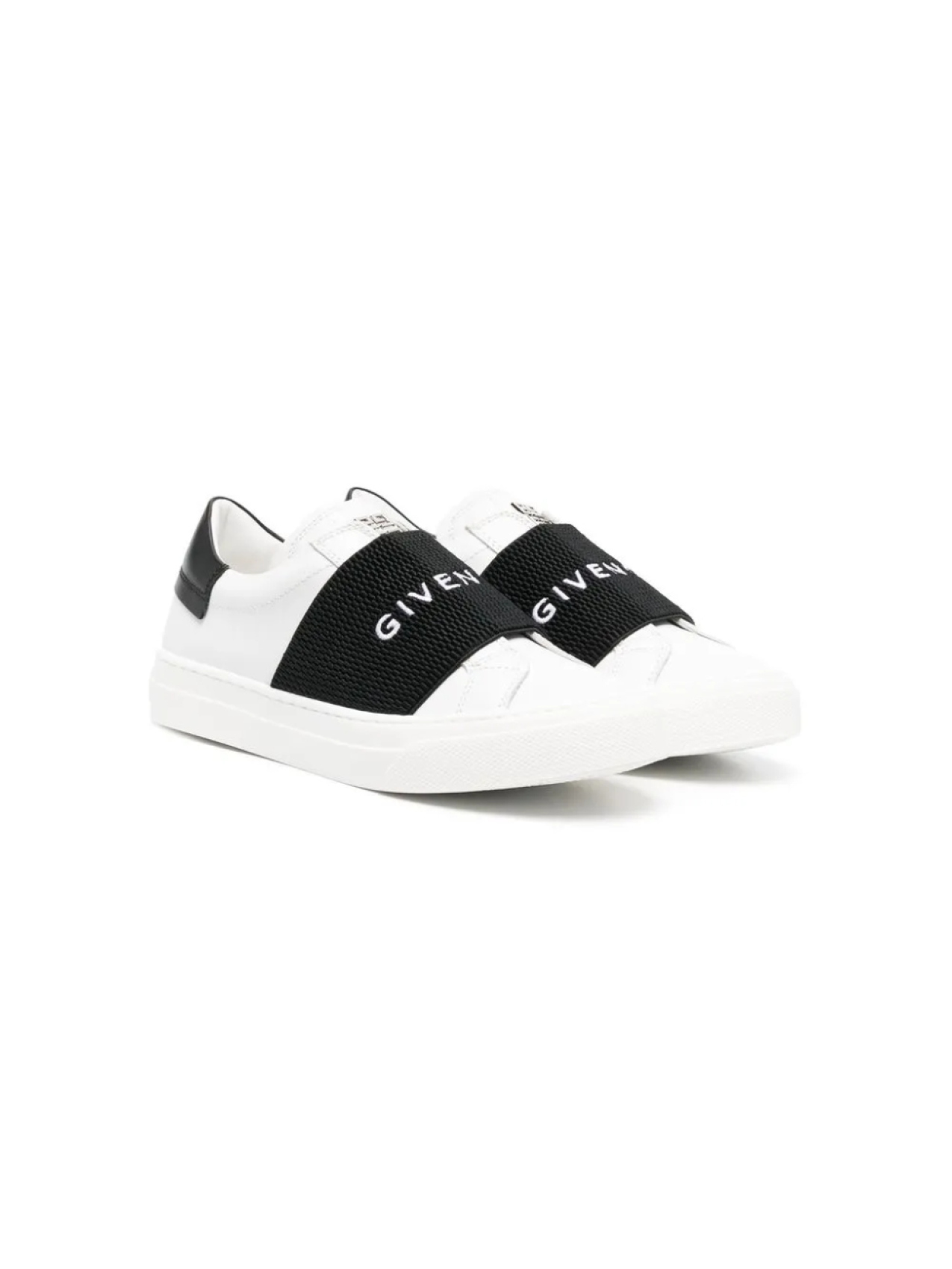 

Givenchy Kids слипоны с логотипом, белый