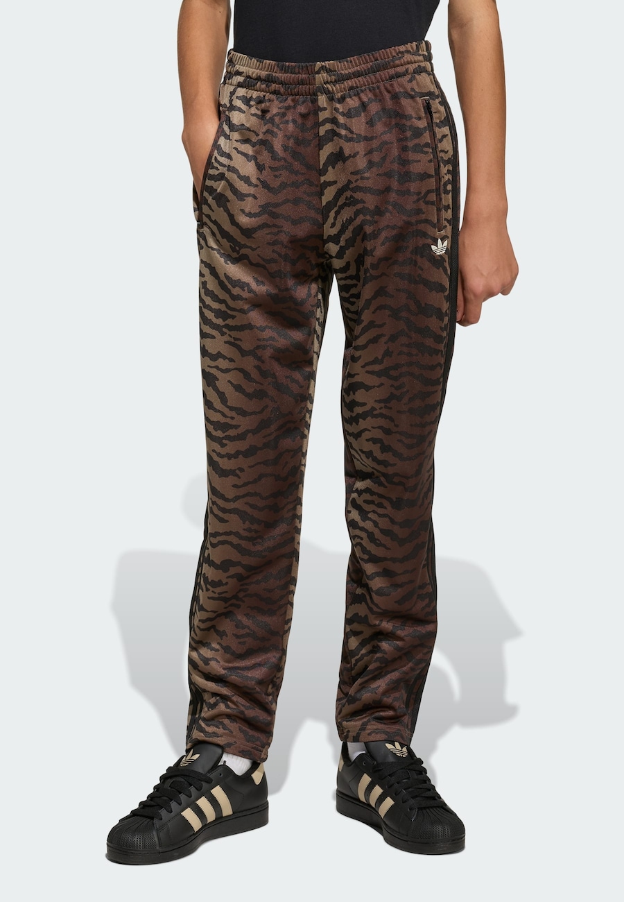 Обычные брюки ADIDAS ORIGINALS Firebird, Brown/Brocade — фото 2