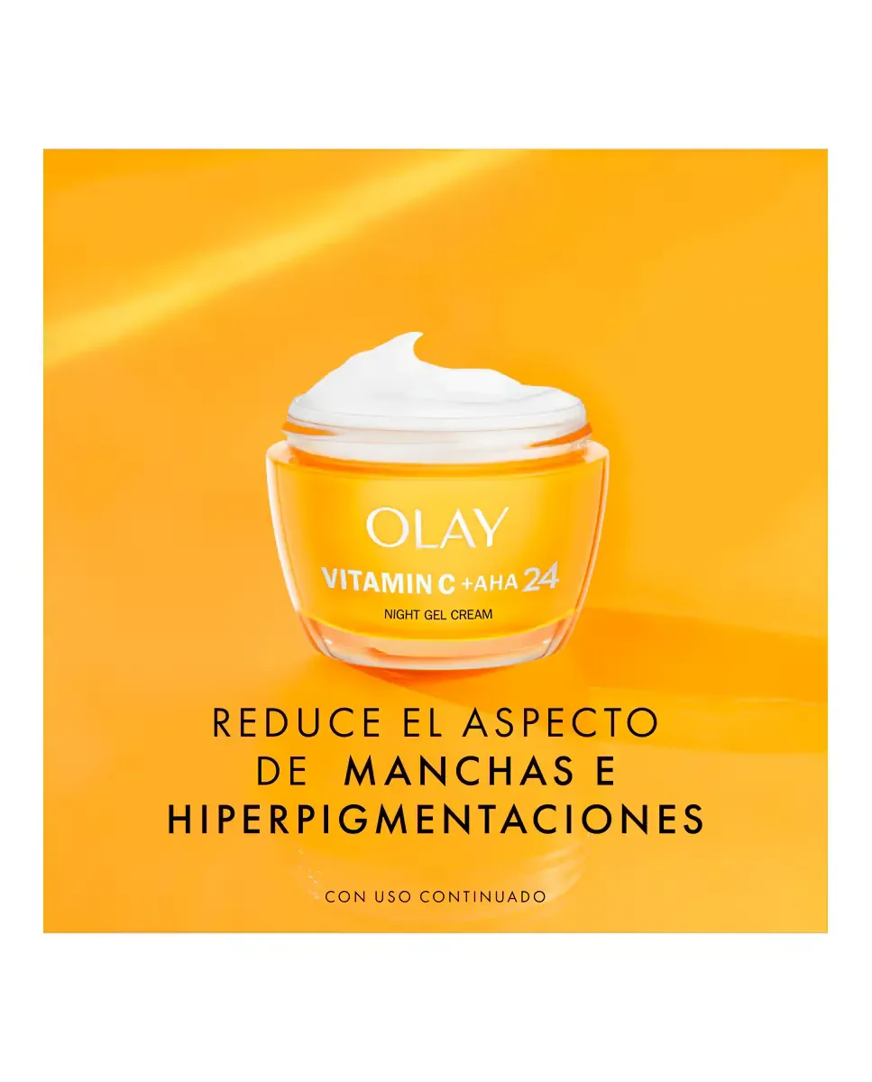 Крем для лица SPF OLAY Ночной гель- для сияющего и ровного тона Vitamin C + AHA — фото 4