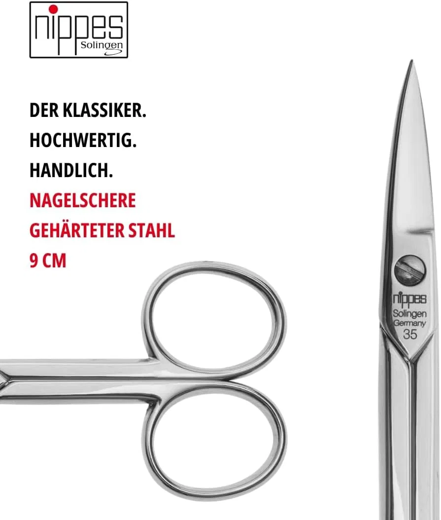 Профессиональные ножницы для ногтей nippes Solingen 9 см Nippes Solingen — фото 2