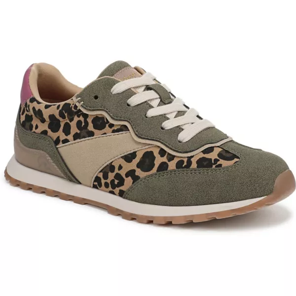 Женские кроссовки Valley Blowfish Malibu, цвет olive leopard