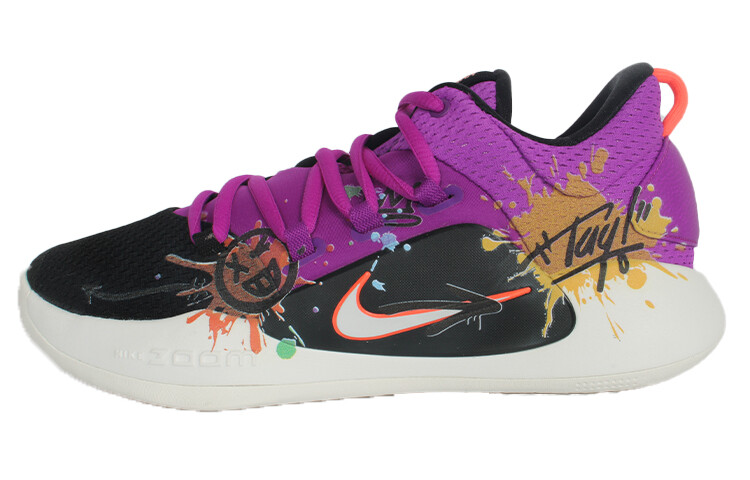 

Баскетбольные кроссовки V2K Run Basketball Shoes Men Low-top Purple.White Nike