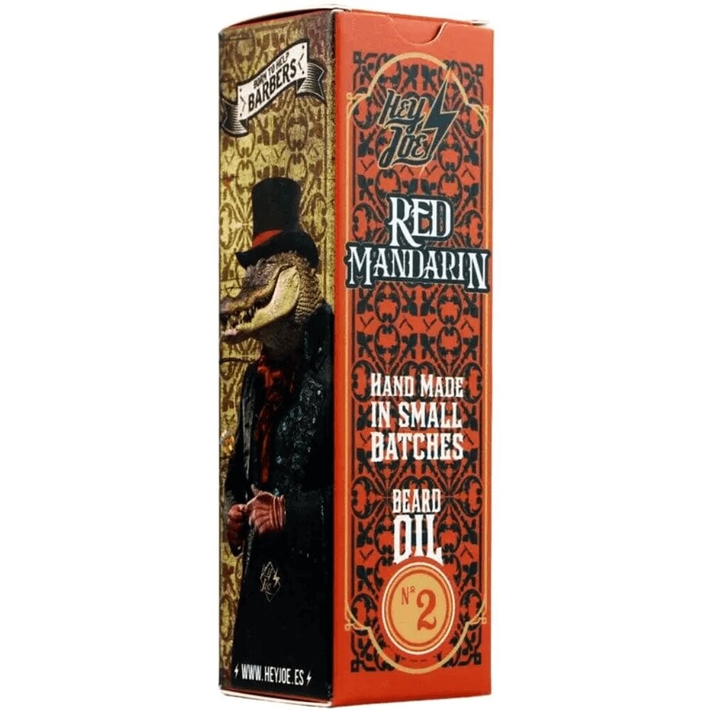 Hey Joe - Beard Oil №2 Красный Мандарин - Масло для бороды 30мл — фото 3