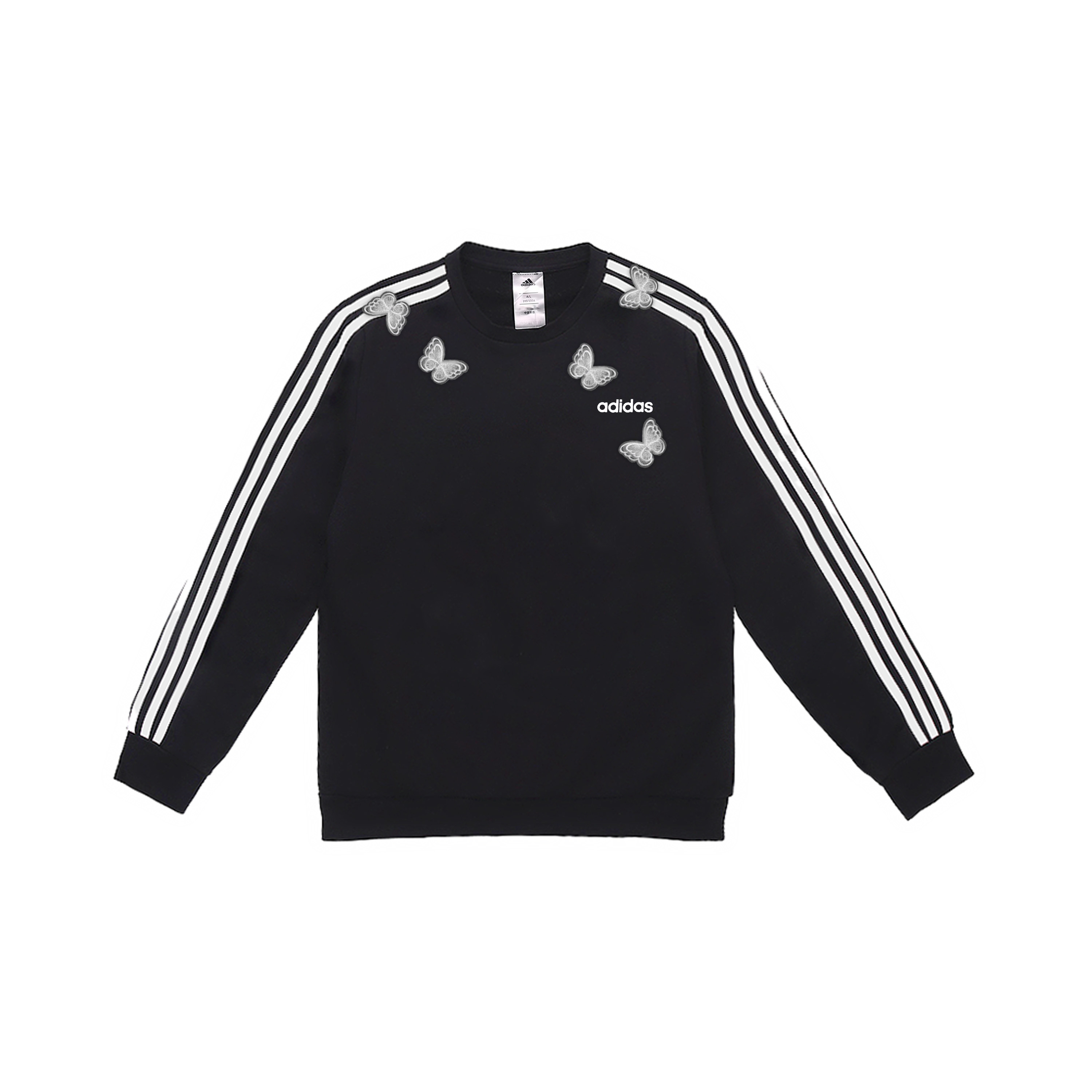 

Свитшот мужской с 3 полосками Adidas, черный