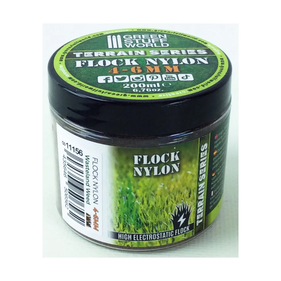 

Пустошь Сорняк, Terrain - Flock Nylon - 4-6mm (Green Stuff World)