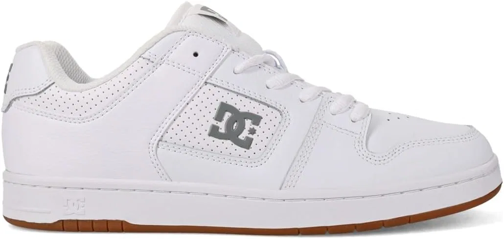 Мужские скейтбордистские кроссовки DC Manteca 4 Zero Waste Low Top DC Shoes, 2-White Battleship White — фото 2