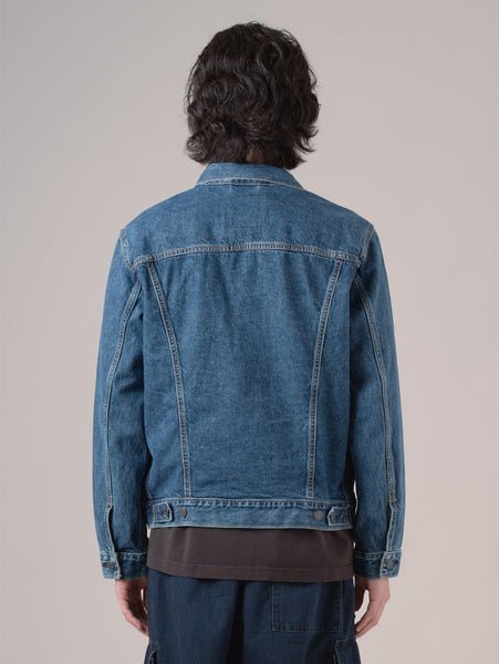 Куртка дальнобойщика TYPE III Levi's, Dark Indigo - Flat Finish — фото 3
