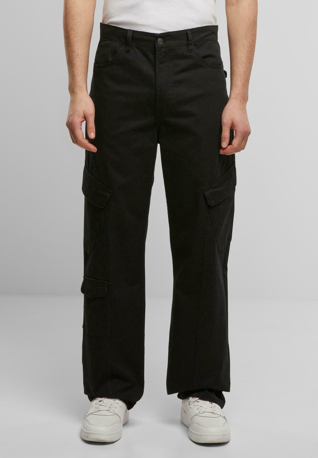 

Брюки карго SLANTED POCKET Karl Kani, черный