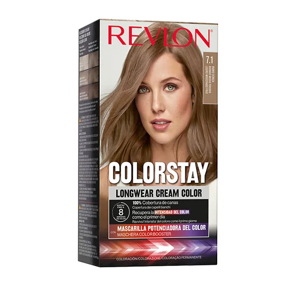 Стойкий стойкий цвет Colorstay Longwear Cream Color Revlon Professional, цвет rubio ceniza — фото 2