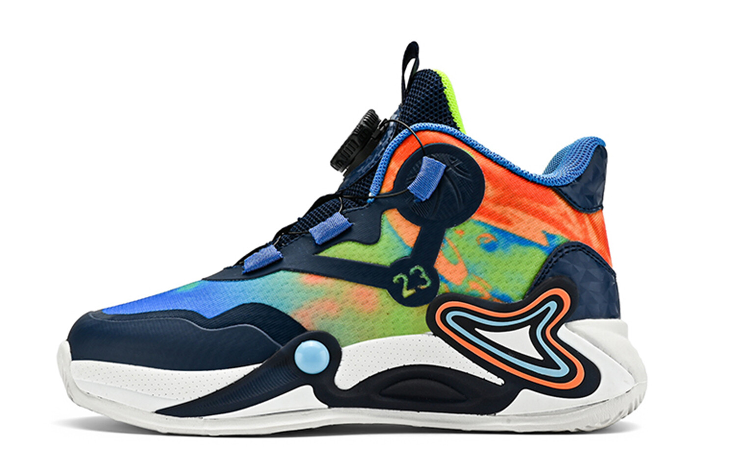 

Кроссовки IMAU Kids Basketball Shoes Kids Mid-top, темно-синий