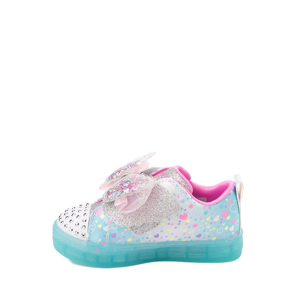 

Кроссовки Skechers Twi-Lites 2.0 Shuffle Brights Confetti Flutter Sneaker, цвет Turquoise/Multicolor