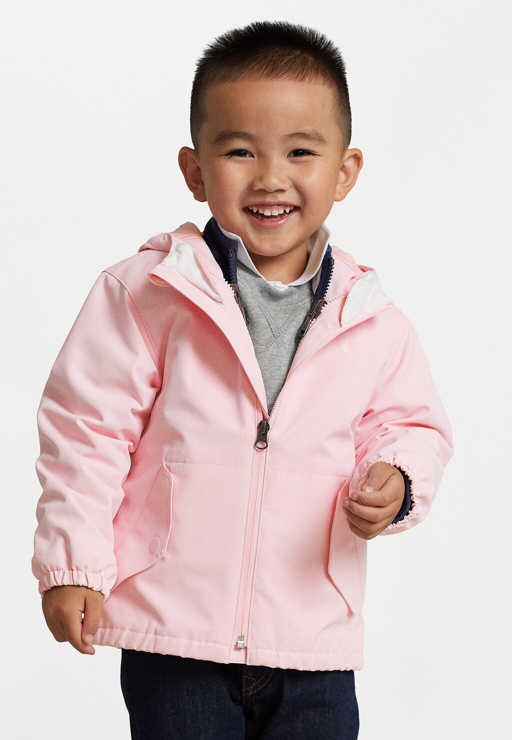 

Дождевик LAND OUTERWEAR Polo Ralph Lauren, цвет hint of pink