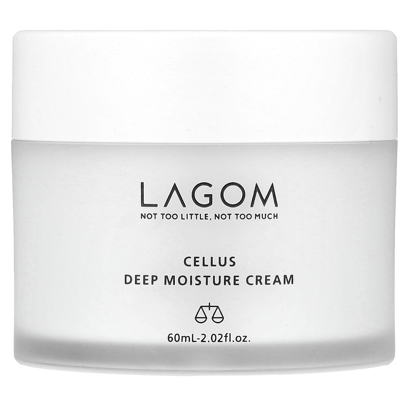 

LAGOM, Крем для глубокого увлажнения Cellus, 60 мл (2,02 жидк. Унции)