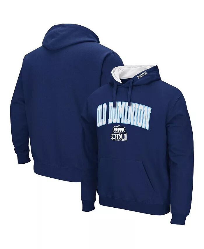 

Мужской пуловер с капюшоном Old Dominion Monarchs Arch и Logo Colosseum, серый