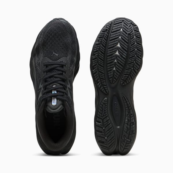 Мужские широкие кроссовки для бега по шоссе Velocity Nitro 4 Puma, черный — фото 4