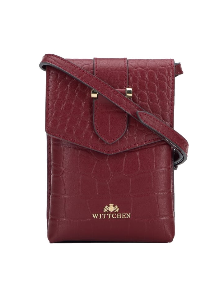 

Сумка Wittchen Tasche Elegance Kollektion (H) 16 x (B) 3,5 x (T) 12 cm, цвет Dark red