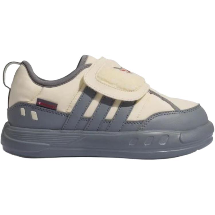 Adidas Повседневные ботинки Puffy Skipper Slip Resistant Thermal низкие бежевые для детей — фото 2