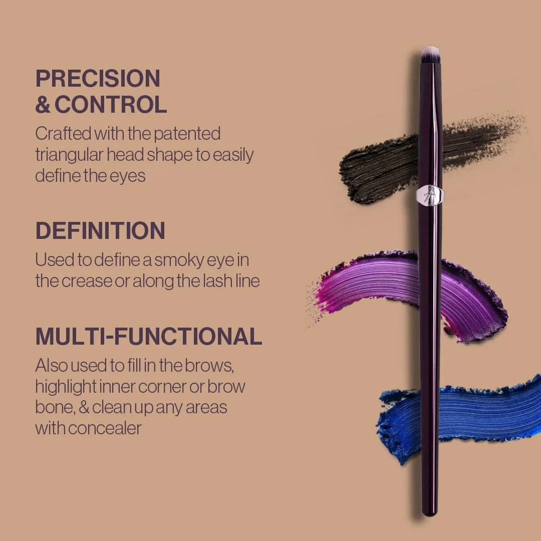 Кисть для детализации Anisa Beauty Eye Pinnacle Detail | Точная кисть для теней, подводки и бровей | Мягкие синтетические волокна для растушевки консилера, жидких и рассыпчатых текстур | Cruelty-Free — фото 3
