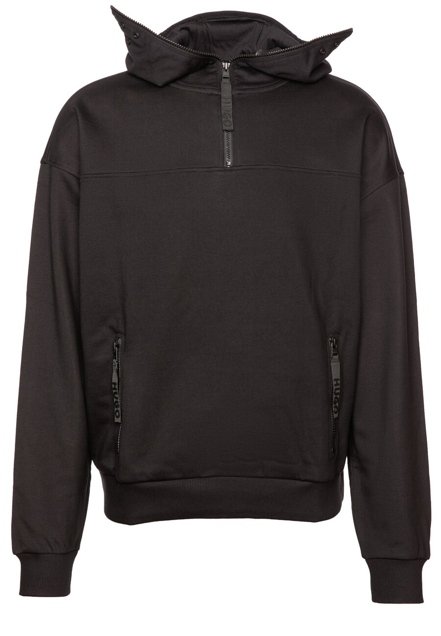 

Толстовка с капюшоном HUGO Sweatshirt Dilacktech, черный