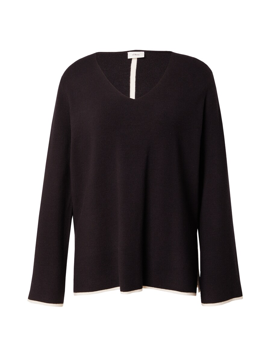 

Базовый свитер s.Oliver BLACK LABEL Sweater, черный