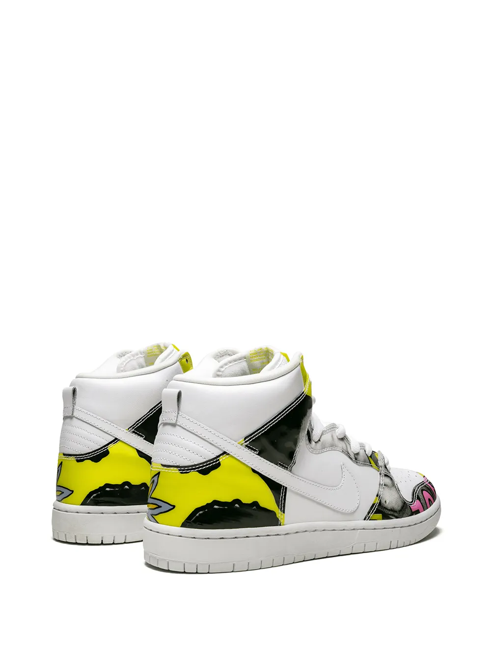 Кеды Dunk High PRM DLS SB Nike, белый — фото 3