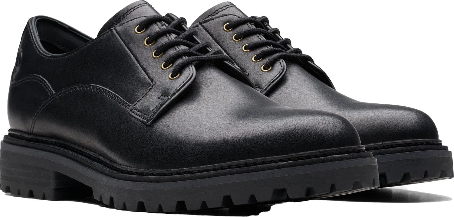 Мужские оксфорды Clarks Clarkridge Lo, черный — фото 2