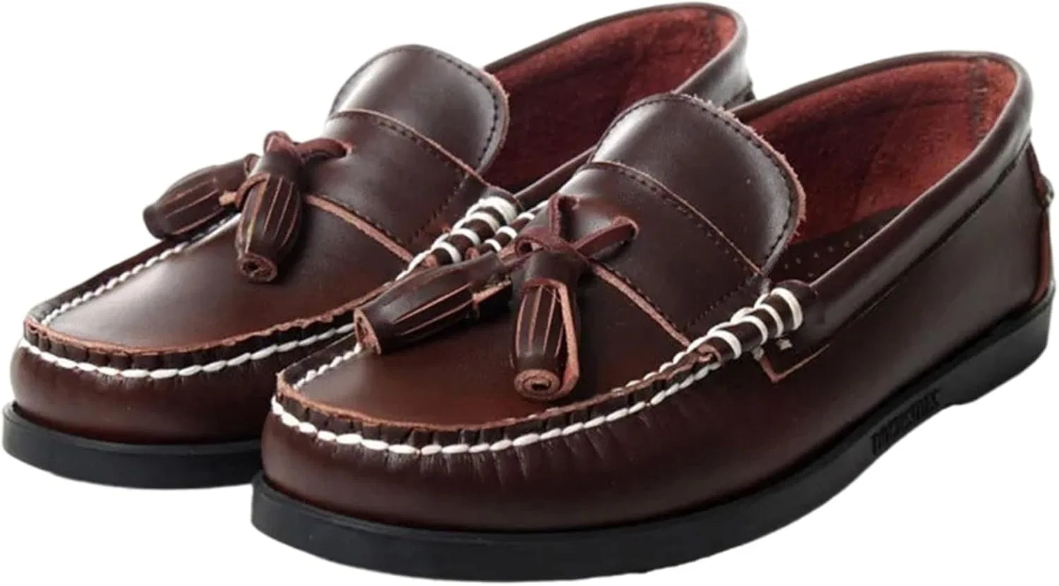 Мокасины кожаные мужские классические лоферы, Reddish Brown 1 REPALY