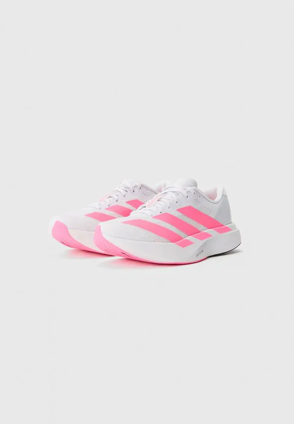 Кроссовки adizero evo унисекс Adidas Performance, Dash Grey/Lucid Pink/Core Black — фото 2