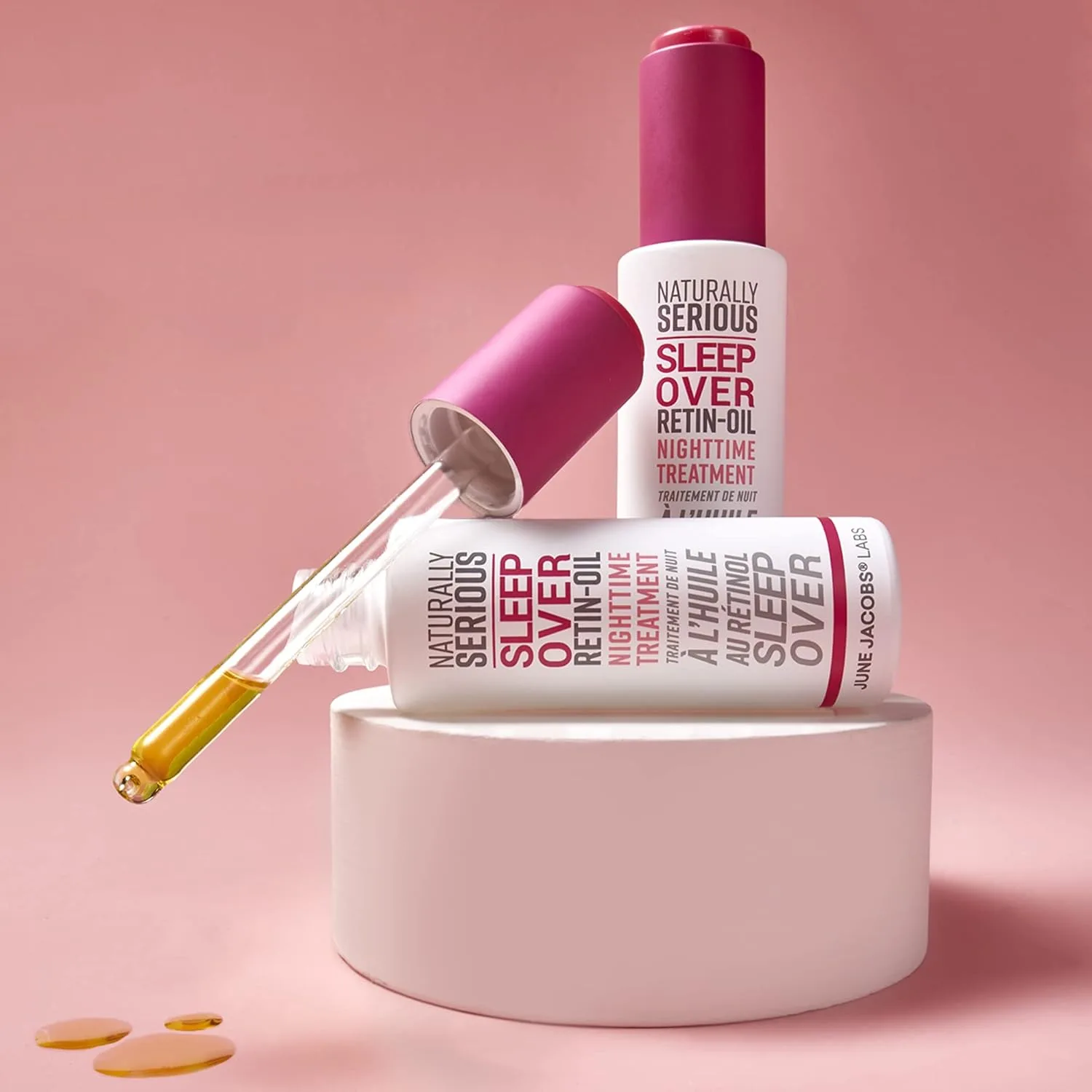Масло для лица Naturally Serious — | Ночное масло с ретинолом для сна, веганское масло с ретинолом, антивозрастное — фото 2