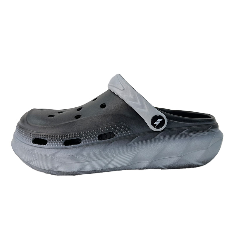 

TRESPASS Клоги мужские черно-серые, цвет Black Gray