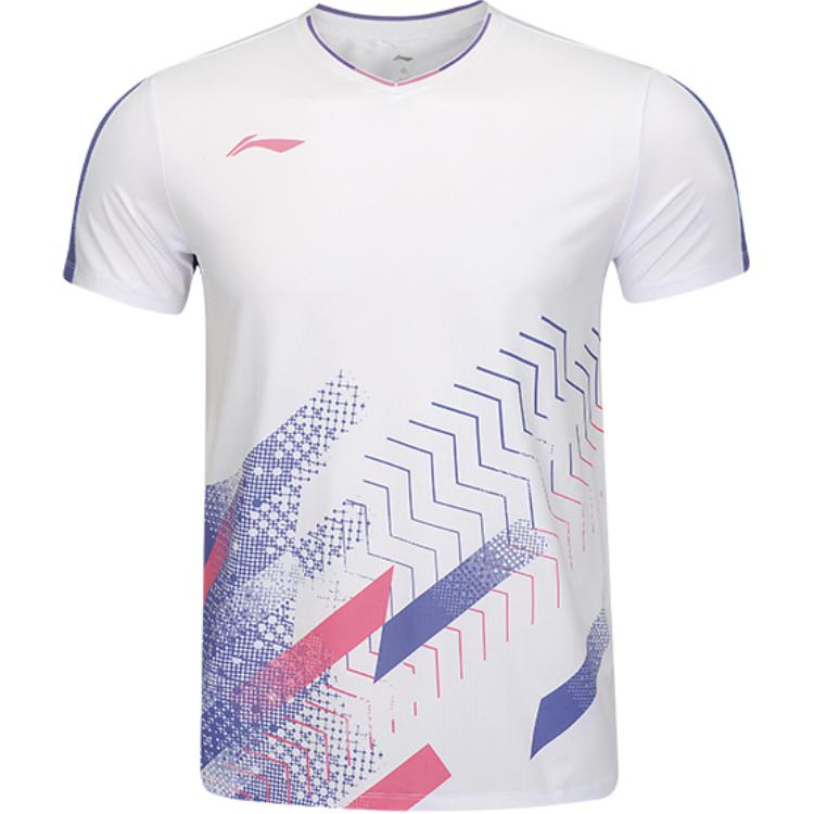

LINING Футболка Badminton Clothing Unisex Standard White