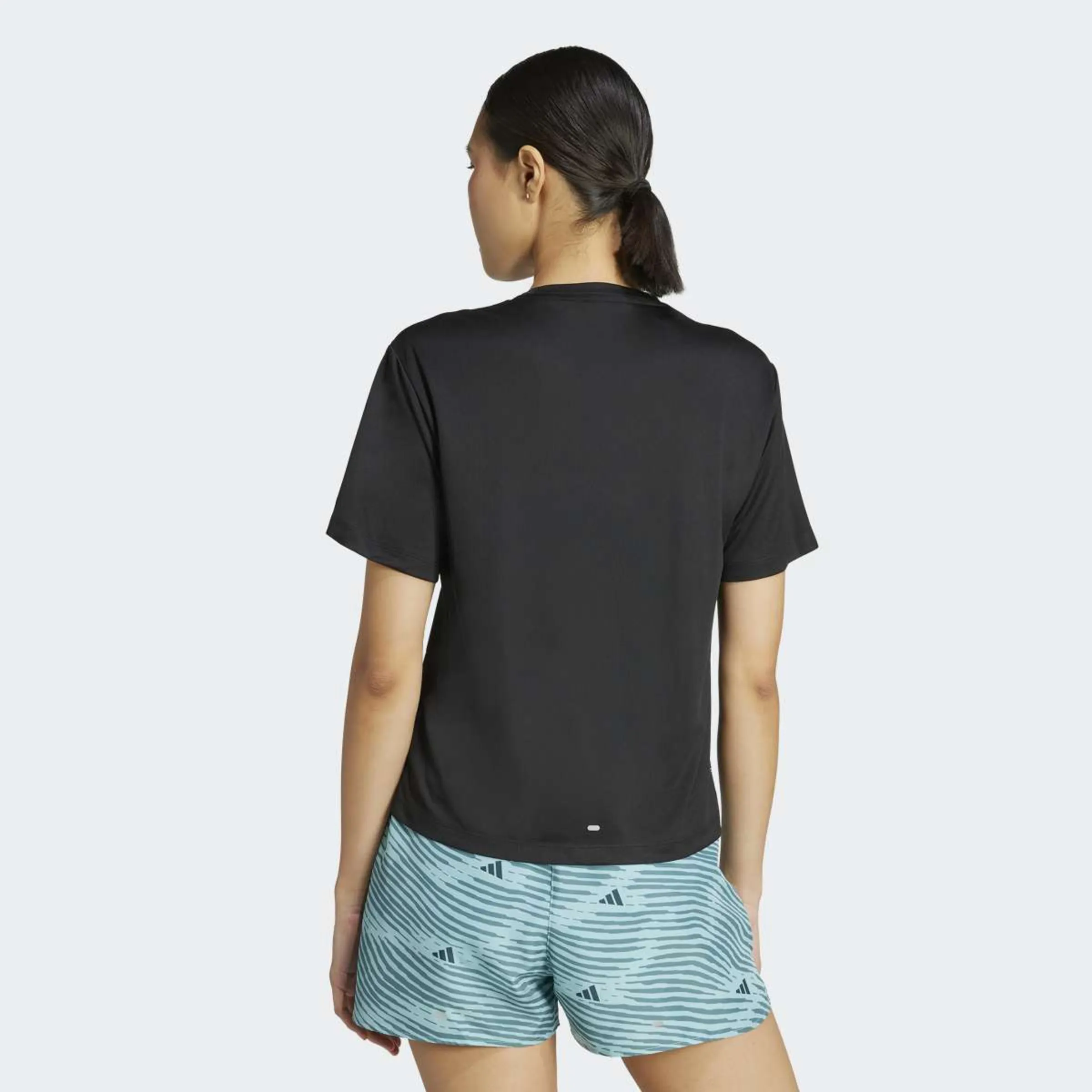 Женская футболка Adi365 Running Essentials Brand Love Adidas, черный — фото 2