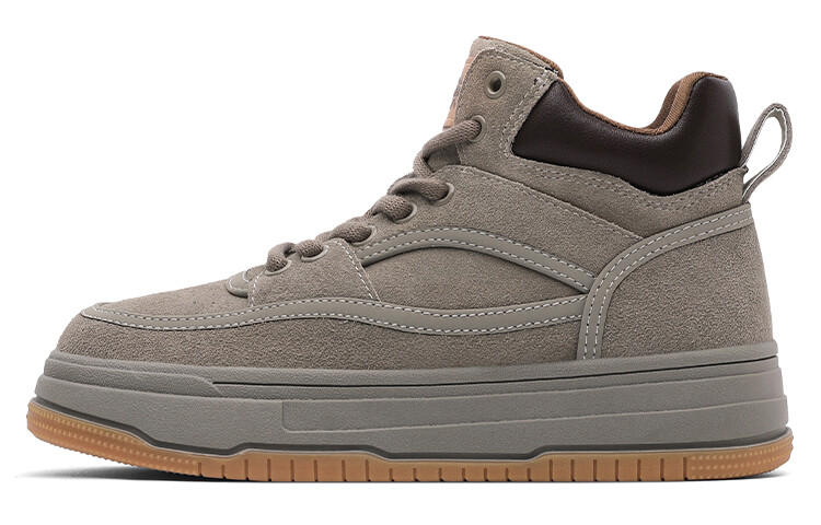 

Кроссовки Dickies Skateboarding Shoes Women's Mid-top Earthy Yellow/soot/apricot, серый