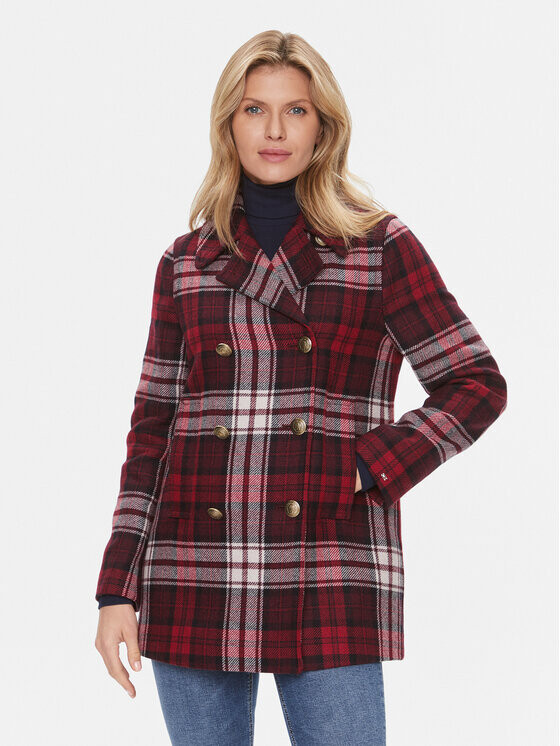 

Переходное пальто стандартного кроя Tommy Hilfiger, красный