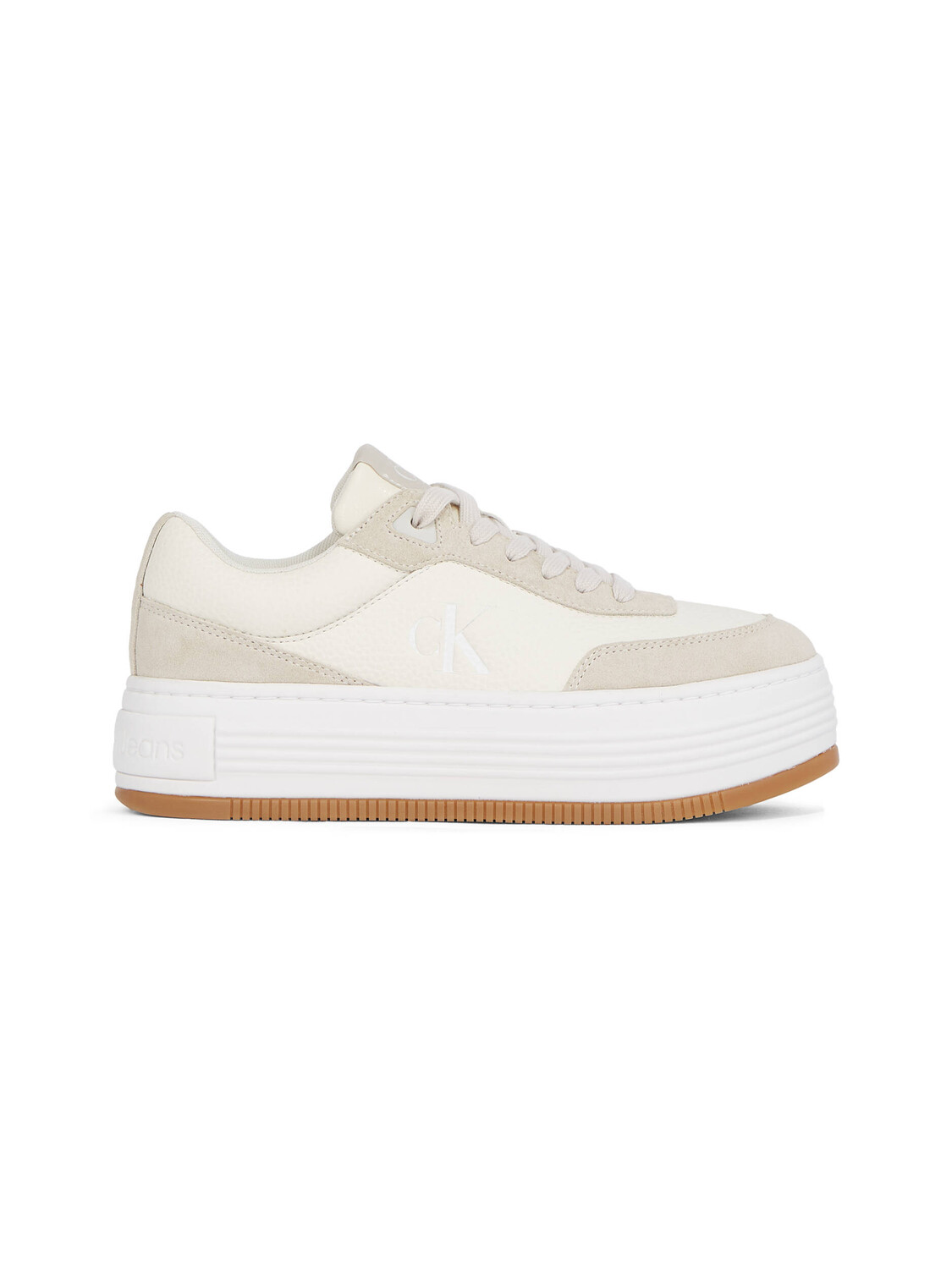 

Кеды CALVIN KLEIN JEANS Skórzane sneakers, бежевый