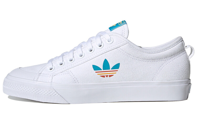 

Кроссовки Adidas Originals Originals Nizza Trefoil 'White Blue'