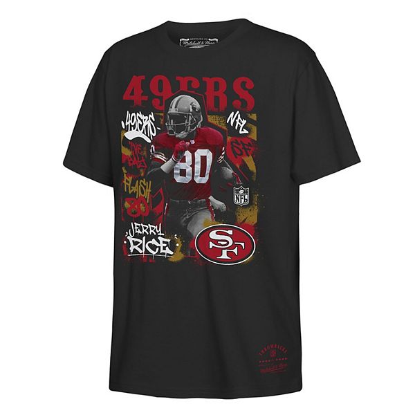 

Футболка с игроком jerry rice san francisco 49ers черная Mitchell & Ness