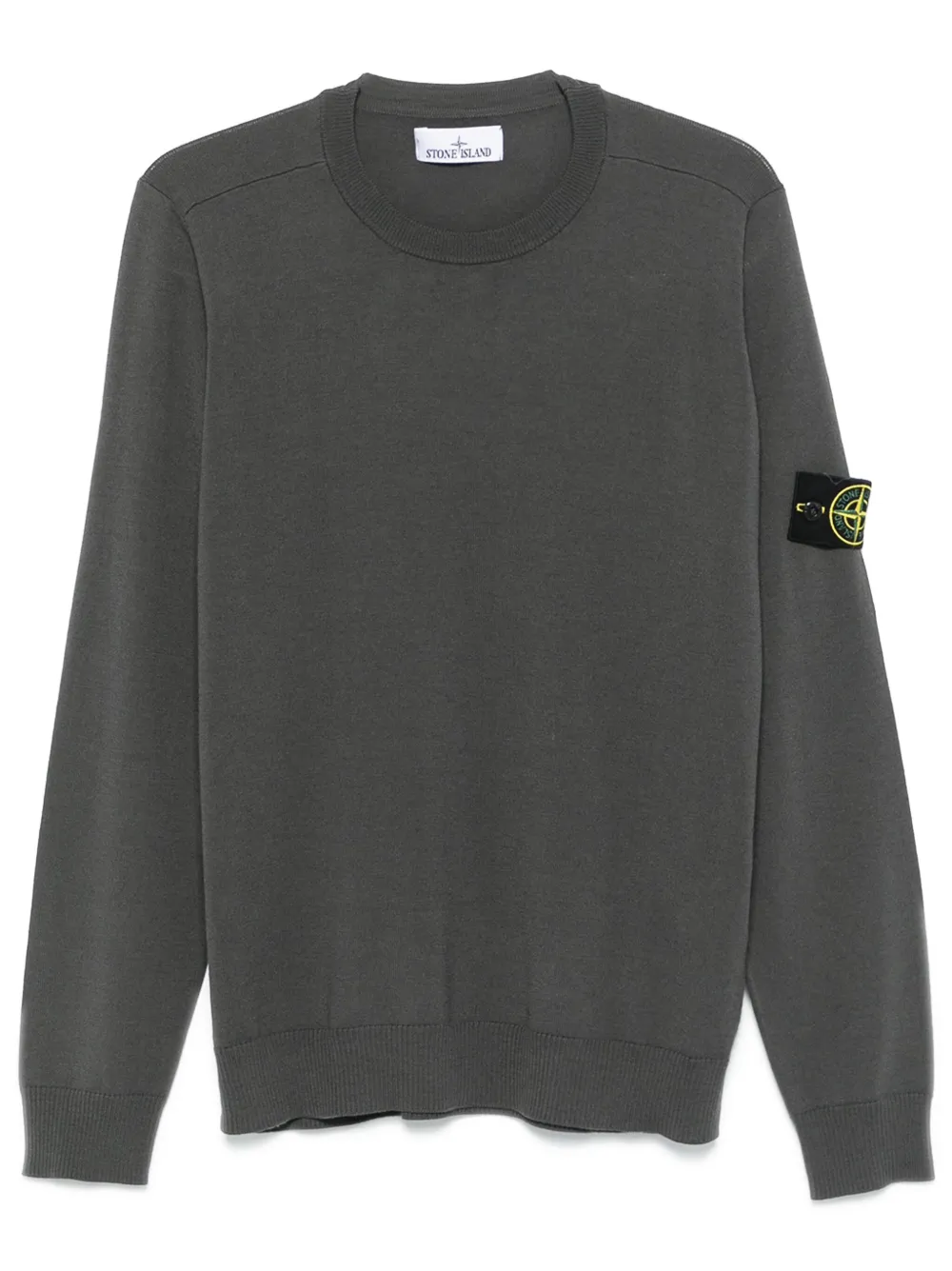 

Свитер из вирджинской шерсти Stone Island, серый